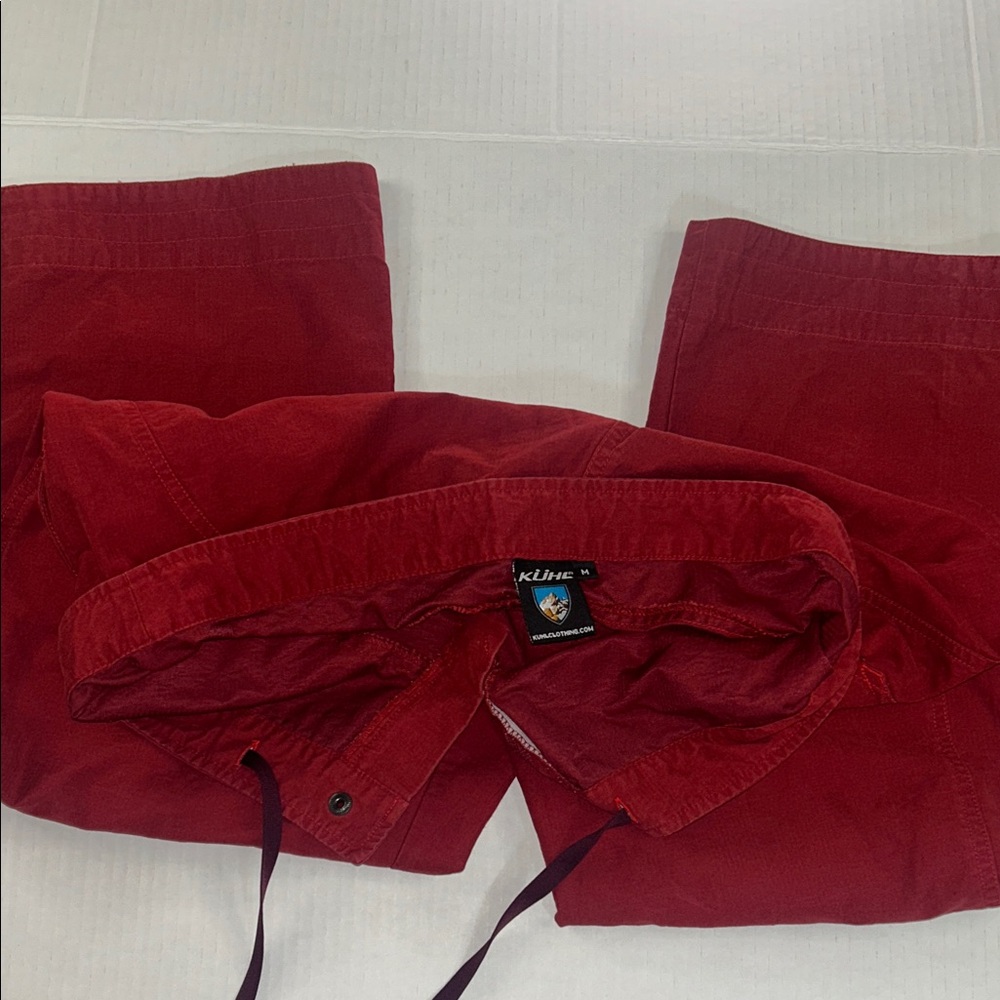 Kuhl Vibrant Red Joggers